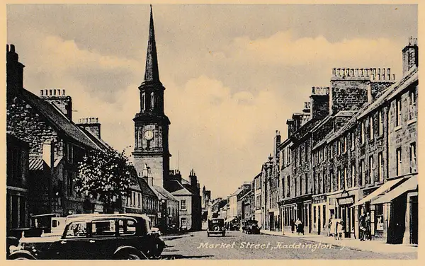 Market Street, Haddington, East Lothian by Stuart...