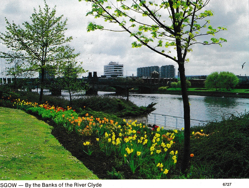 Glasgow, at the banks of the River Clyde