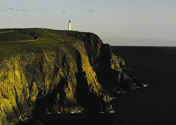 The Mull of Galloway and lighthouse by Stuart Alexander...