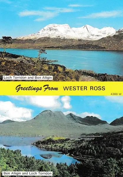 Loch Torridon and Ben Alligin, Wester Ross by Stuart...