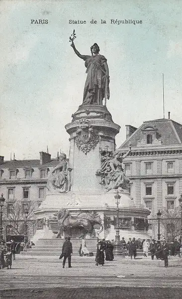 Paris, Statue de la Republique, France by Stuart...