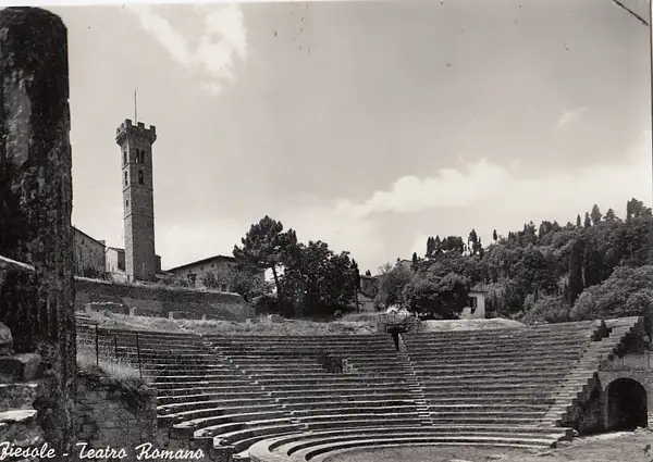 Teatro Romano di Fiesole, Italy (Roman theatre) by...