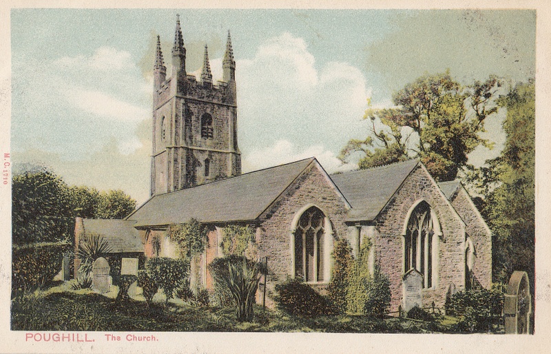 Poughill, the Church, Cornwall
