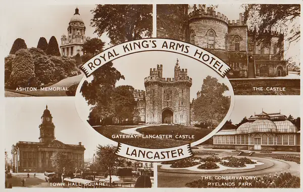 Royal King's Arms Hotel, Lancaster multiview Lancashire...