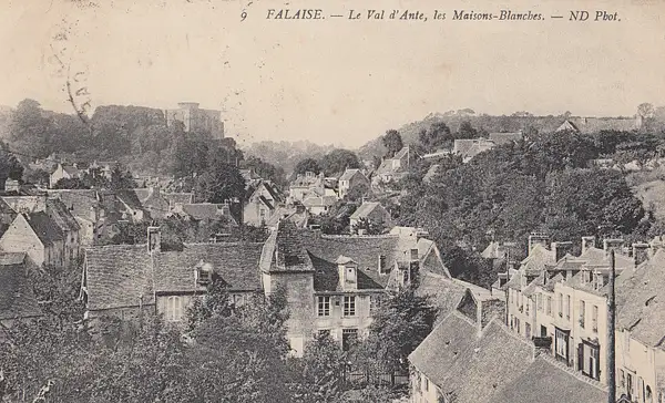 Falaise, Le Val d'Ante, les Maison Blanches, France by...