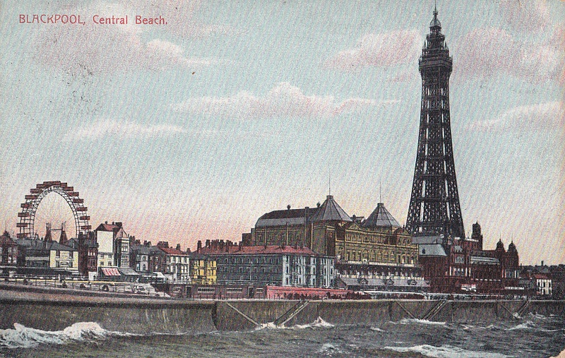 Blackpool Tower, Lancashire and Central Beach