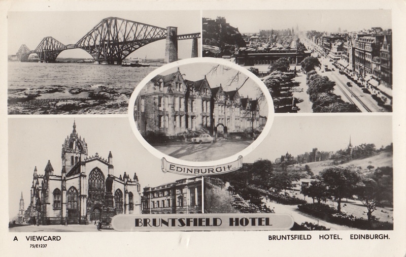 Bruntsfield Hotel and Edinburgh multiview