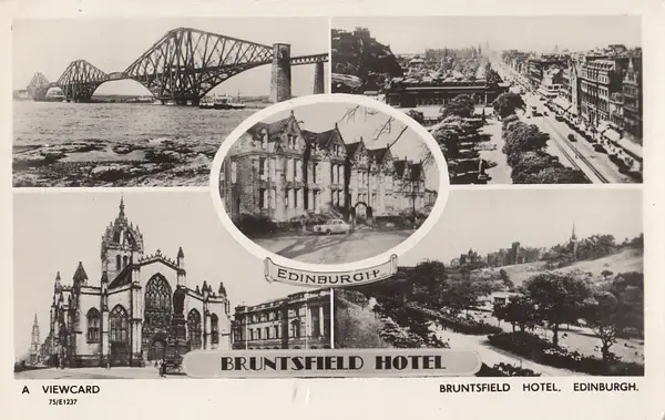 Bruntsfield Hotel and Edinburgh multiview by Stuart...