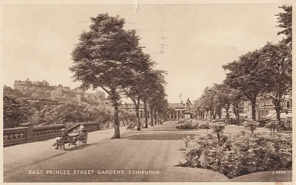 East Princes Street Gardens, Edinburgh by Stuart...