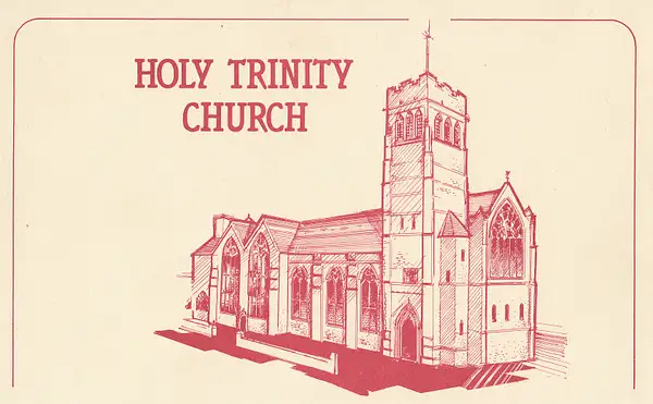 Holy Trinity Church, Blackpool - vintage art by Stuart...