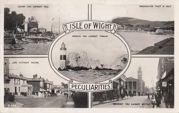 Isle of Wight Peculiarities multiview by Stuart...
