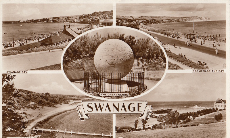 Swanage multiview, prom, beach + Dorset