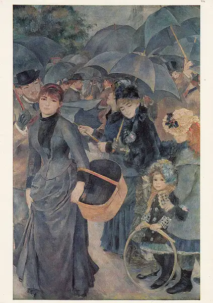 Les Parapluies - Renoir by Stuart Alexander Hamilton