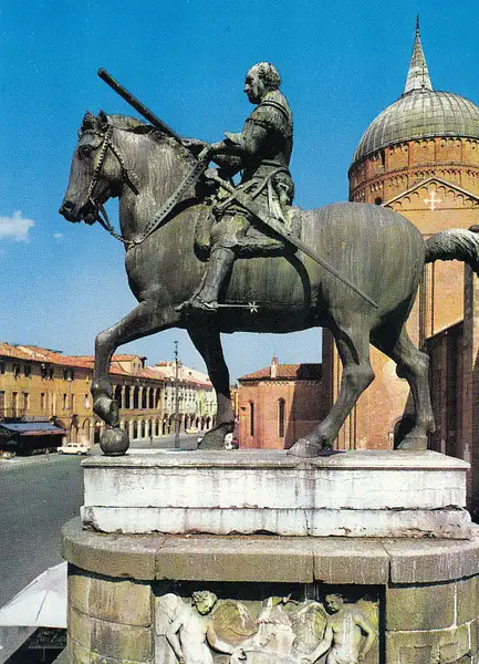 Equestrian statue of Gattamelata, Padua, Italy by Stuart...