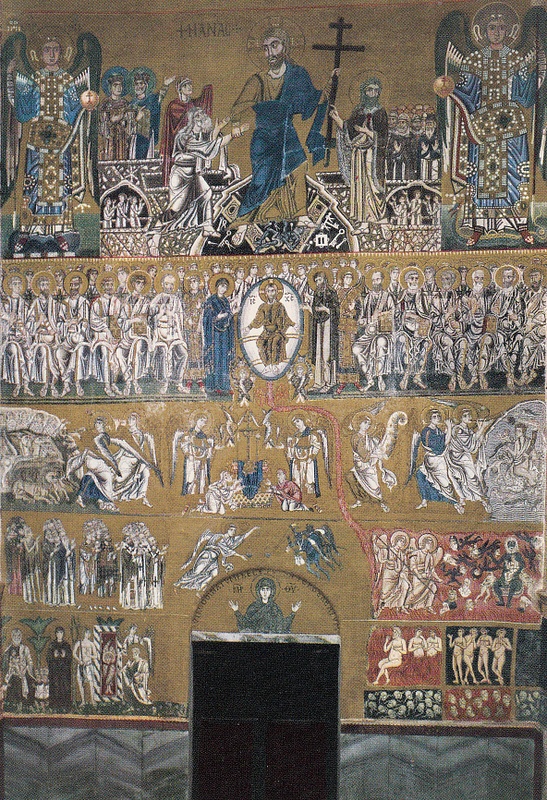 Universal Judgement - 13th century mosaic