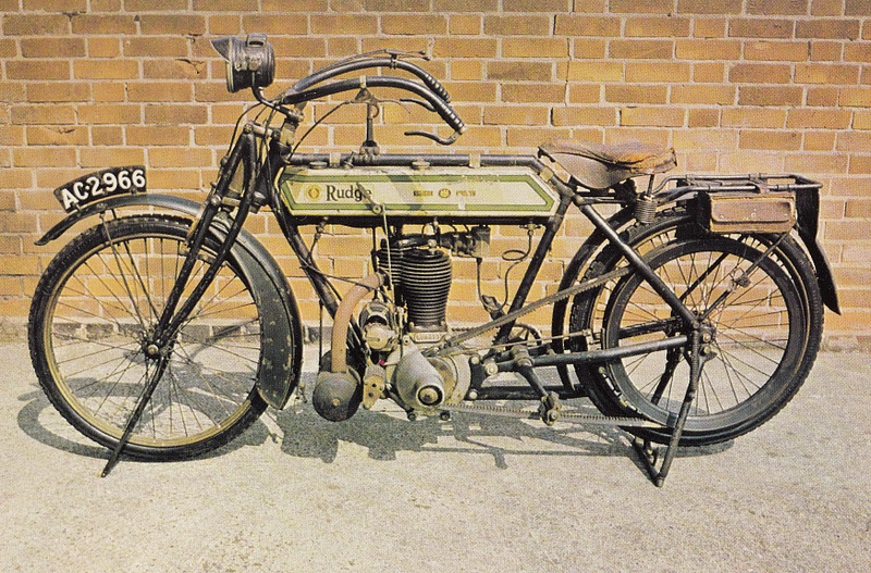 1911 Rudge Motorcycle, Museum of British Road Transport