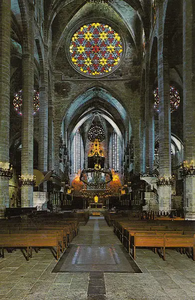 La Catedra Palma Mallorca Spain interior by Stuart...