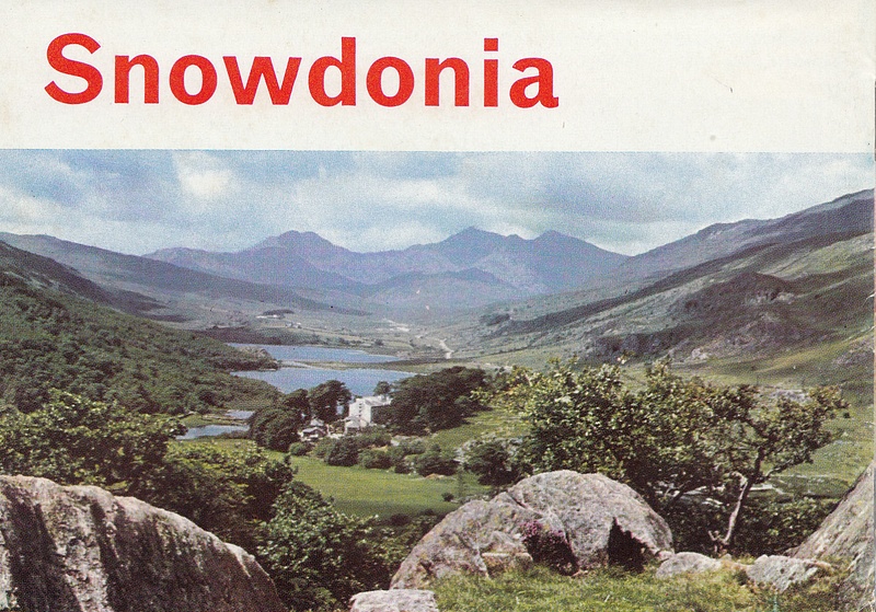Snowdonia, Wales - vintage colour 24 page photobook - 1960s