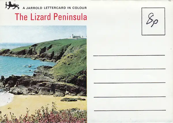 The Lizard Peninsula, Cornwall five (5) view colour...