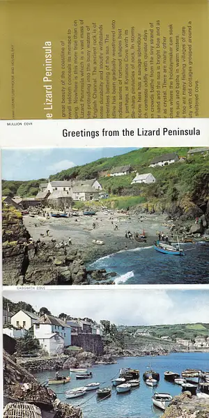 The Lizard Peninsula, Cornwall five (5) view colour...