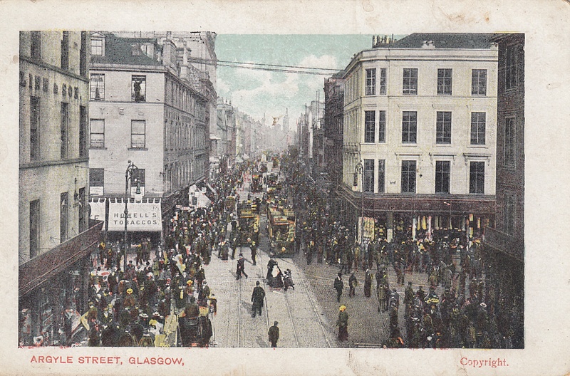 Argyle Street, Glasgow - antique (pre 1904)