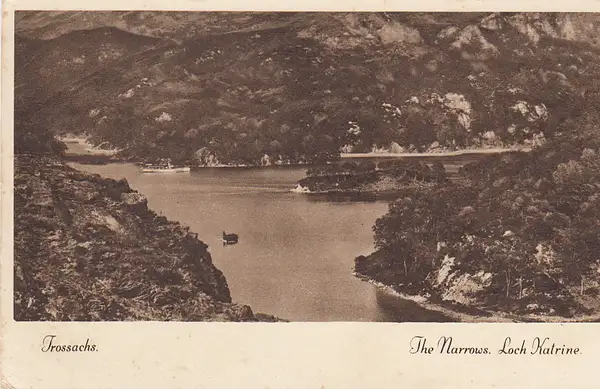 The Narrows, Loch Katrine, Trossachs 50s by Stuart...
