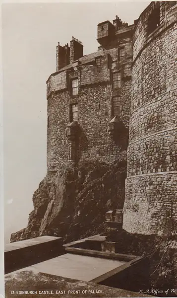 Edinburgh Castle East Front of Palace (H.M. Office of...