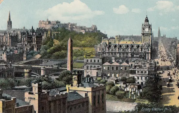 Edinburgh from Calton Hill (Durie, Brown & Co) by...
