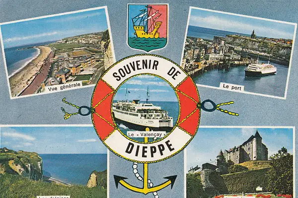 Dieppe, France multiview by Stuart Alexander Hamilton