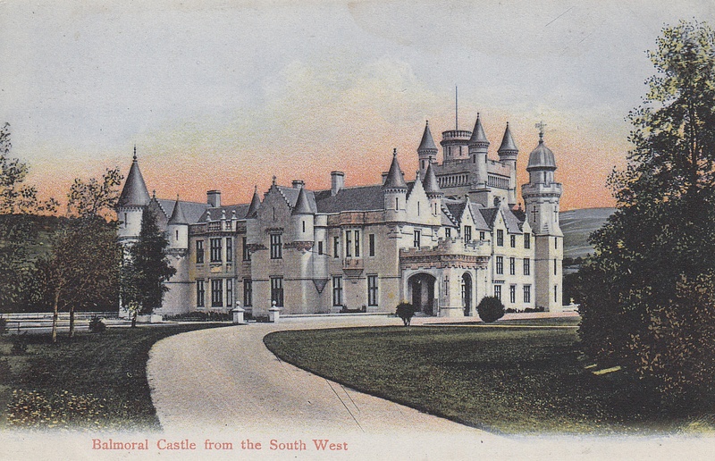 Balmoral Castle from the South West
