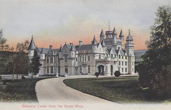 Balmoral Castle from the South West by Stuart Alexander...