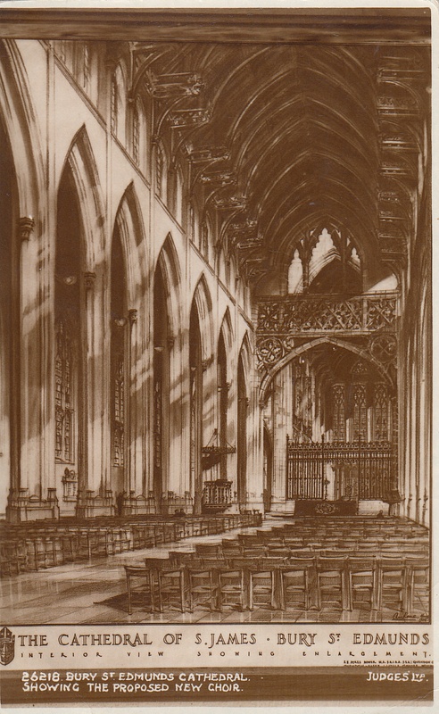 Bury St Edmunds Cathedral, Suffolk, proposed new choir