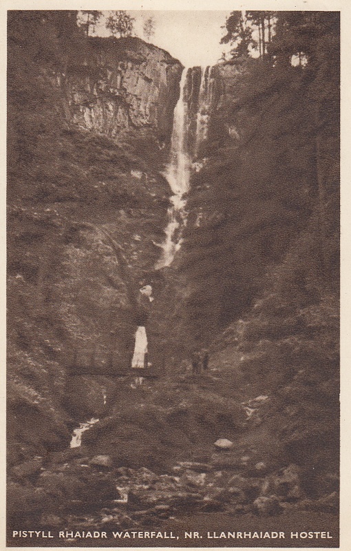 Pistyll Rhaiadr Waterfall nr Llanrhaiadr