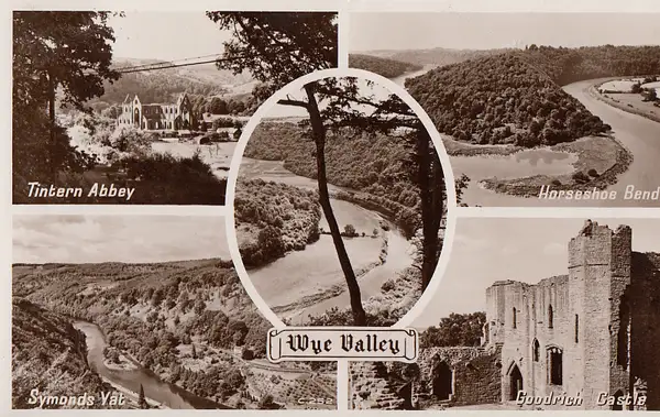 Wye Valley multiview, Tintern Abbey etc - Wales by...