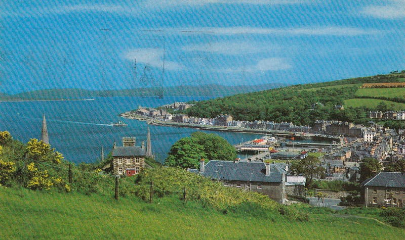 Rothesay from Chapel Hill, Isle of Bute