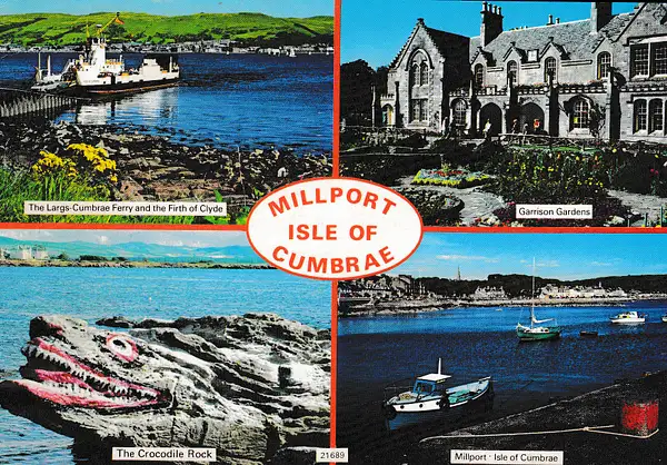 Millport, Isle of Cumbrae multiview - vintage Scotland...