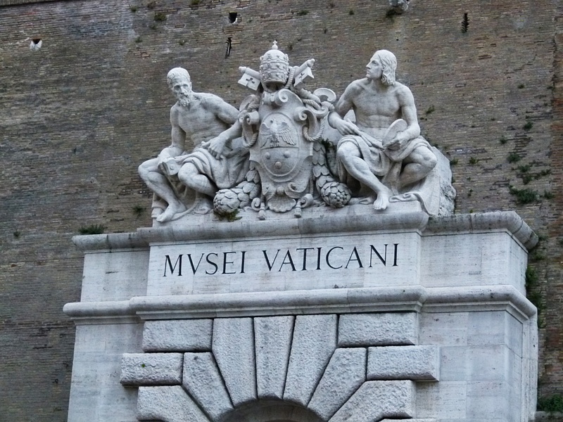 15. Entrance to the Vatican Museum