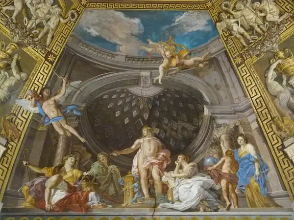 17. Frescoed Ceiling, Vatican Museum by EdCerier