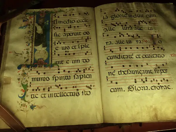 39. Medieval Choir Book, Convent of San Marco, Florence...