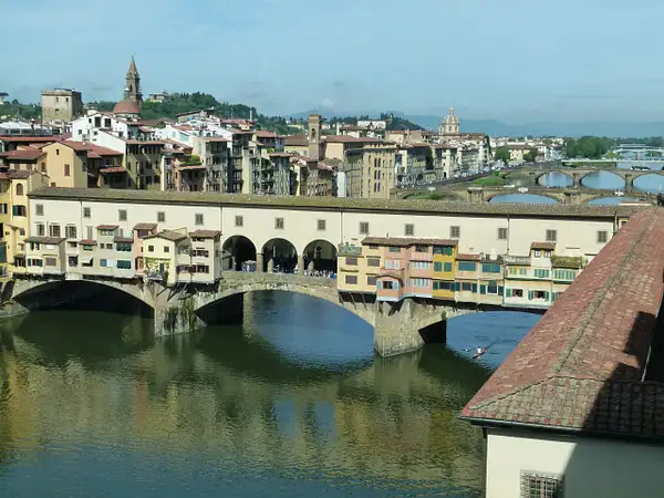 47. Ponte Vecchio Bridge, Florence by EdCerier