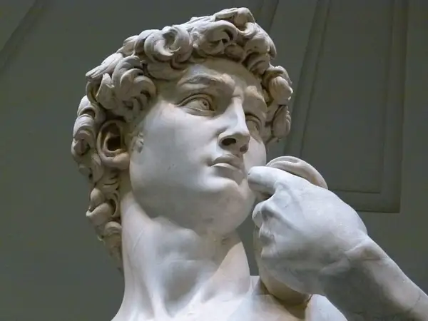 62. Michelangelo's David, Florence by EdCerier