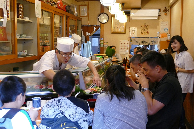 13. Sushi Restaurant, Tsukiji Fish Market