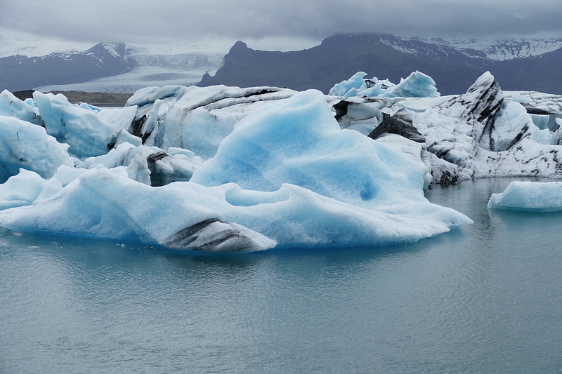 41. An Iceberg-Filled Lake