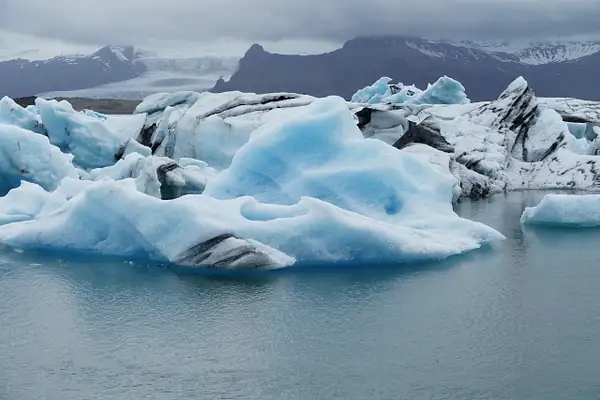 41. An Iceberg-Filled Lake by EdCerier