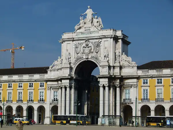 1 Lisbon, Praca Do Comercio (Palace Square) Triumphal...