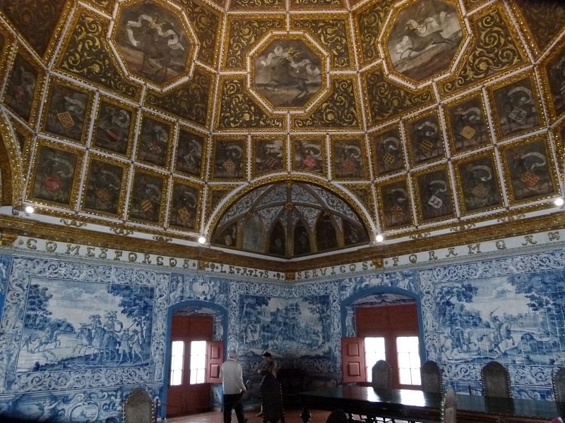 19 Sala dos Brasoes (stag room)  in Palacio Nacional de Sintra