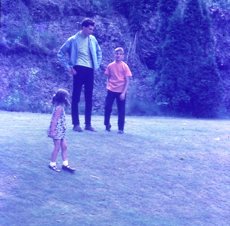 1. Eddie, Jimmy, Unidentified Little Girl, Bloch Family Party 1968