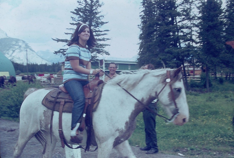 22. Susan, Canadian Rockies, Cross Country 1968