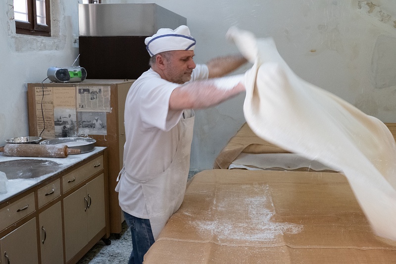 4. One of the last Greek bakeries that makes handmade phyllo dough - Crete