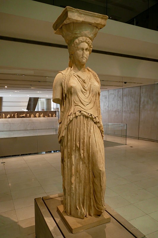 45. Karyatid, Acropolis Museum - Athens